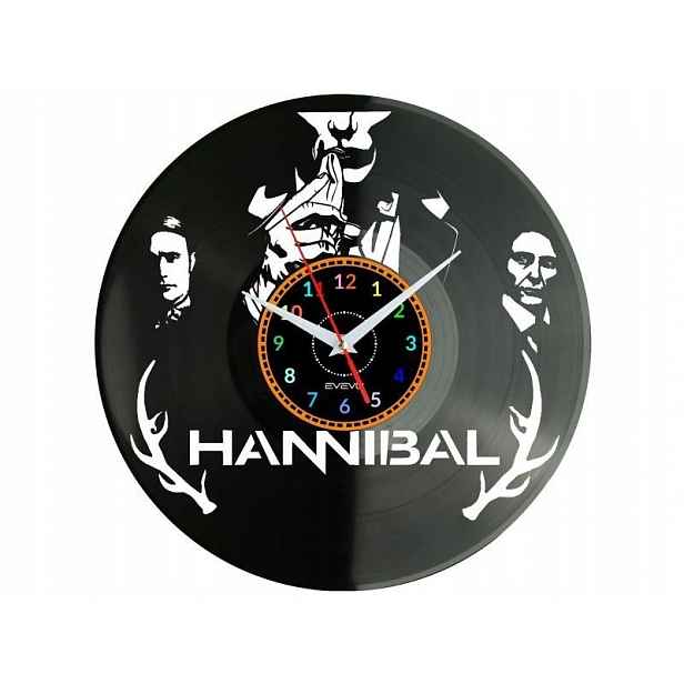 Hanibal Dárek Originální dekorace do domu Hodiny z vinylové desky