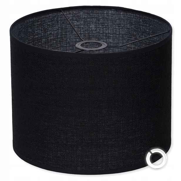 Černé Stínidlo na lampu Abažur 30