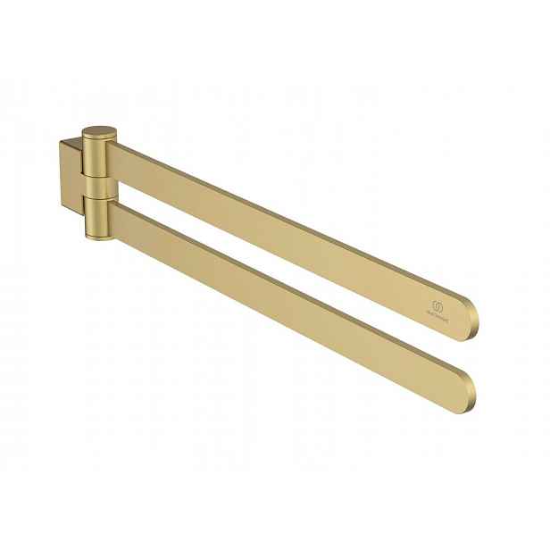 Ideal Standard Conca - Držák ručníků, délka 45 cm, kartáčované zlato T5396A2