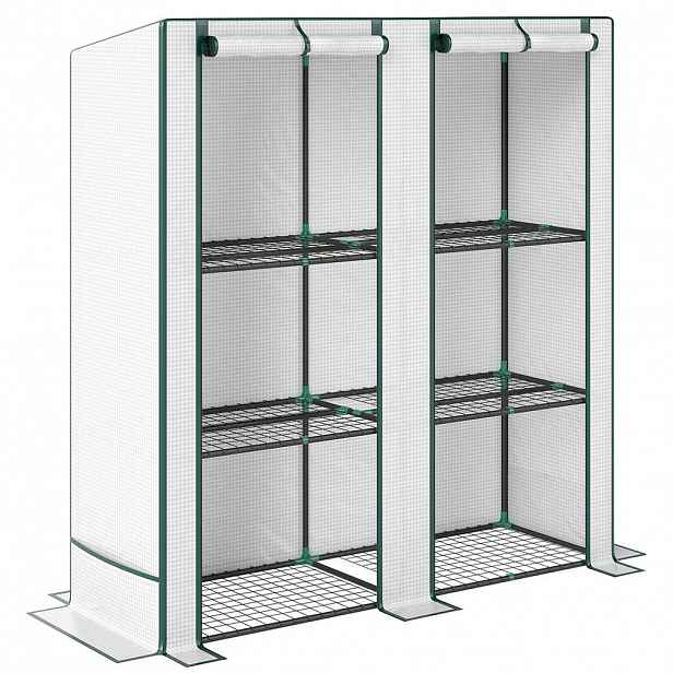 Outsunny SKLENÍK, 144L x 48B x 152H cm