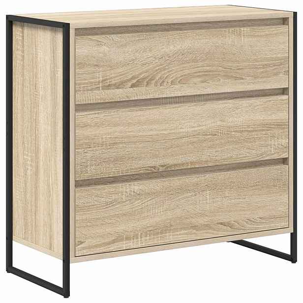 vidaXL Servírovací skříň Dub sonoma 79 x 36 x 75.5 cm Kompozitní dřevo