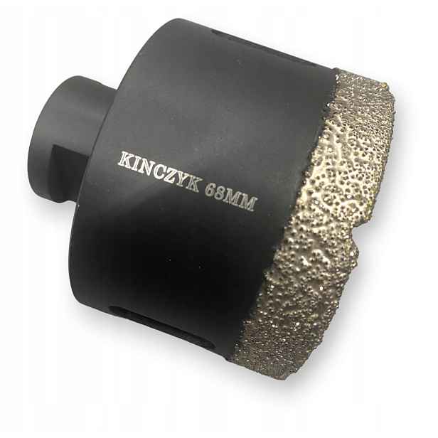 Korunkový Vrták Diamantový Kinczyk Kód Gres-b 68 MM M14