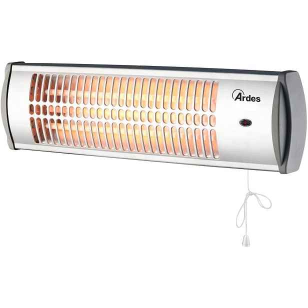 Křemenný Nástěnný Ohřívač Ardes 600/1200 W, Nízká Spotřeba Energie