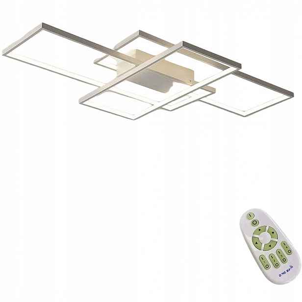Lampa Stropní Svítidlo Stropní Led Lustr 3000K-6000K Dekorace Obývací Pokoj +dálkový Ovladač
