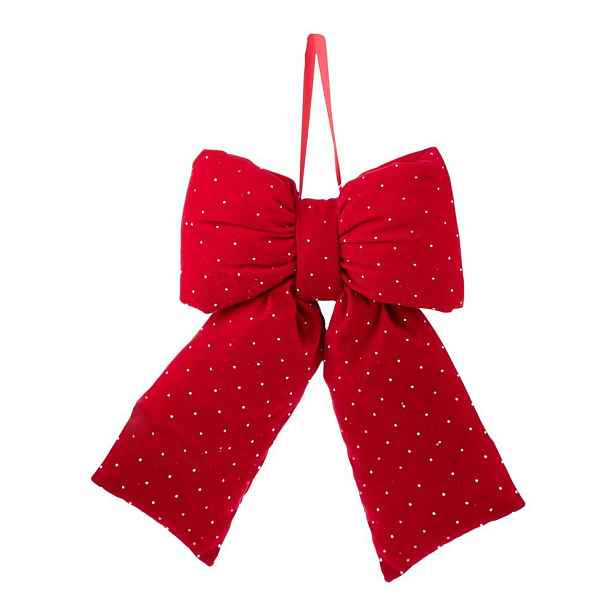 Látková závěsná vánoční dekorace 28 cm Ribbon – Brandani