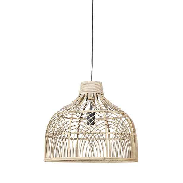 Přírodní ratanové závěsné světlo Pocita - Ø 48*43cm Light & Living