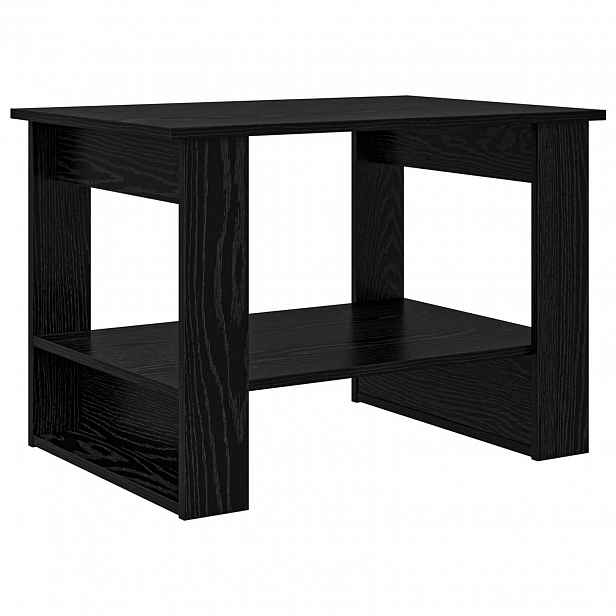 vidaXL Konferenční stolek Černý dub 72 x 50 x 50 cm Kompozitní dřevo
