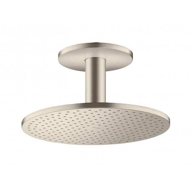 Axor ShowerSolutions - Hlavová sprcha, průměr 30 cm, 2 proudy, kartáčovaný nikl 35304820