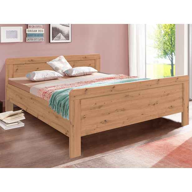 Postel Nadja 180x200 cm, dub artisan
