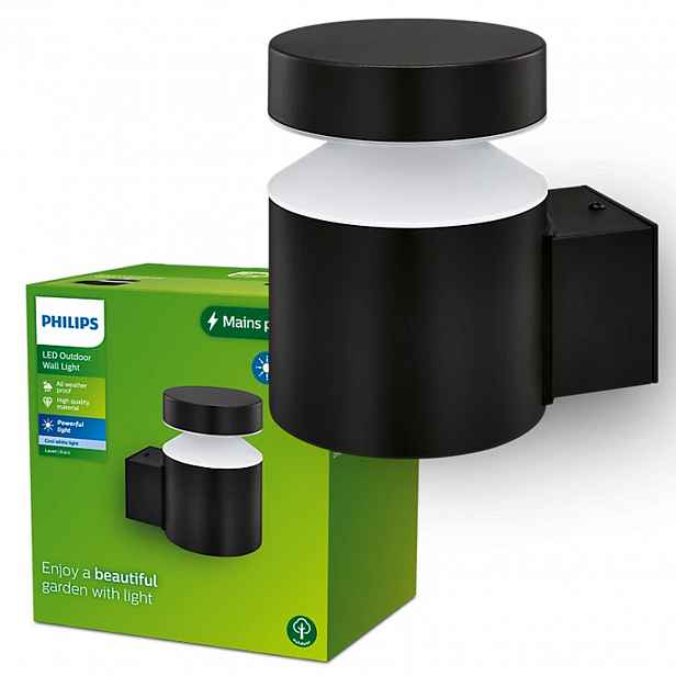 Zahradní Led svítidlo Fasádní nástěnné svítidlo Laven 6W 4000K IP44 Philips