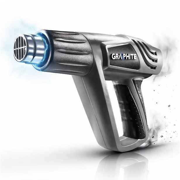 Graphite Horkovzdušná Pistole 2000W Plynulá Regulace 59G524