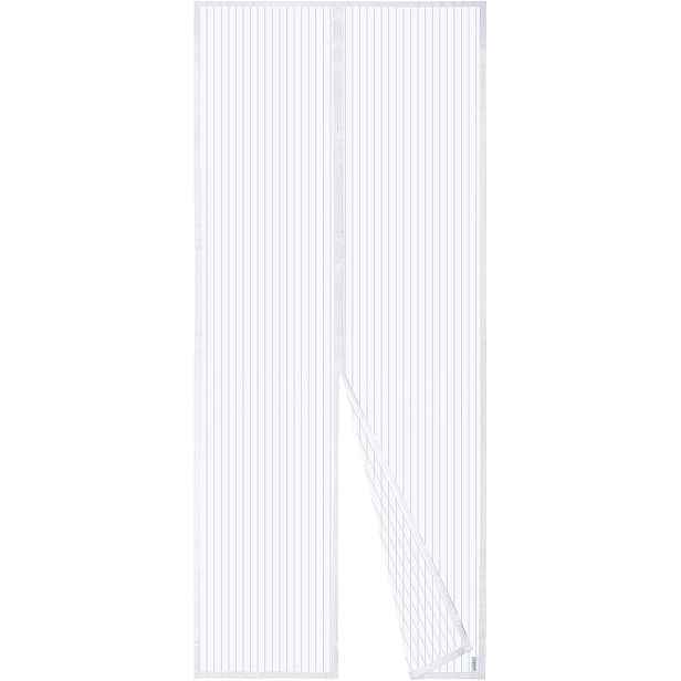 Moskytiéra Apalus 80x210 cm magnetická bílá na dveře bez vrtání