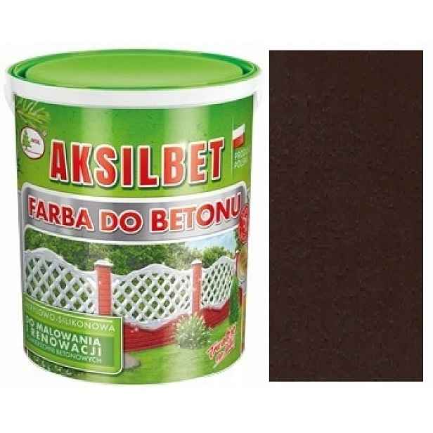 Aksilbet Betonu Plotové 5L Barva Hnědá