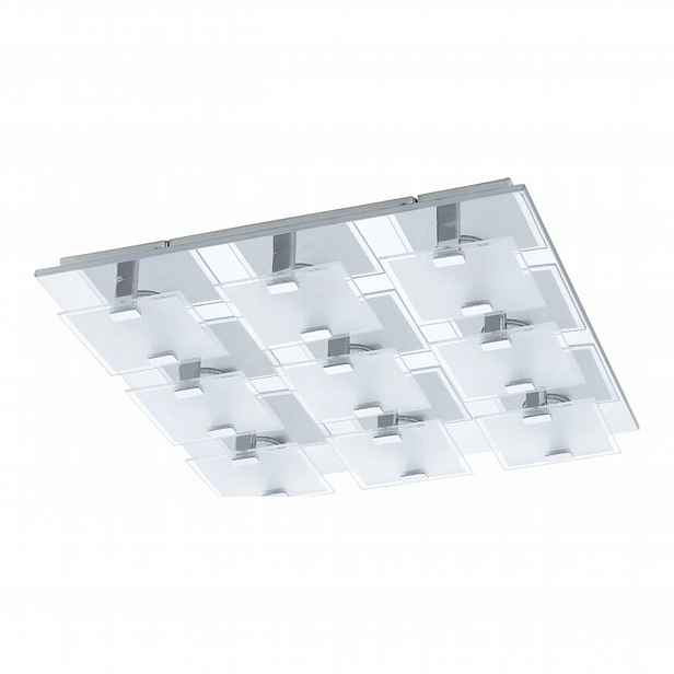 Led nástěnná lampa Eglo Vicaro 93315 9 x světelné zdroje chrom sklo