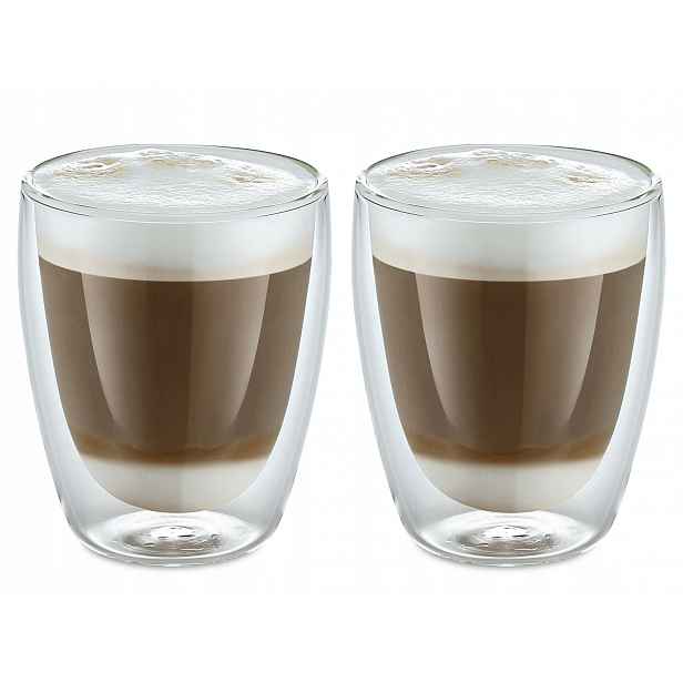 Sada sklenic z dvojitého skla 220 ml