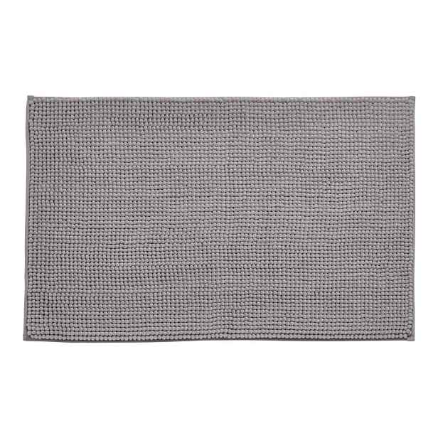 Šedá koupelnová předložka 50x80 cm Bobble – Catherine Lansfield