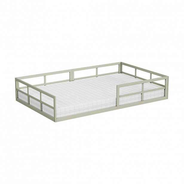 VitaliSpa DĚTSKÁ POSTEL Minno Greige 120x200 s matrací