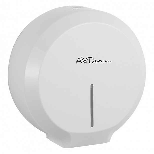 Zásobník na toaletní papír, bílý, max. Ø 25cm, AWD INTERIOR 2118