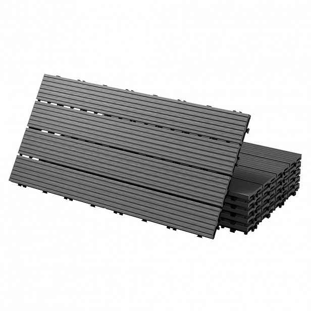 ECD-Germany TERASOVÁ DLAŽBA Anthracite 12 kusů