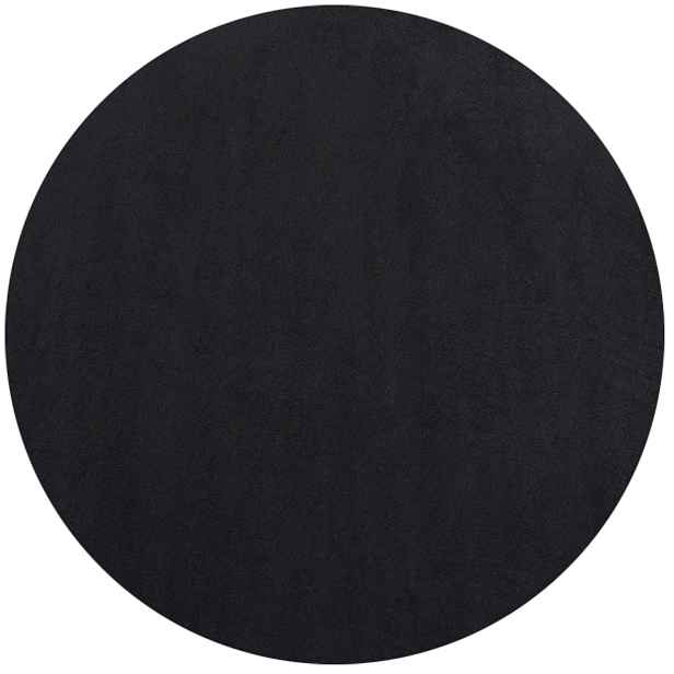 Kusový koberec Sky 5400 Black kruh, 160x160 (průměr) kruh, černá, obývací pokoj, Ayyildiz
