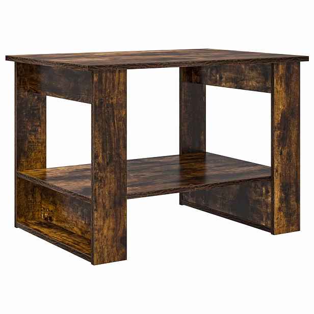 vidaXL Konferenční stolek Kouřový dub 72 x 50 x 50 cm Kompozitní dřevo