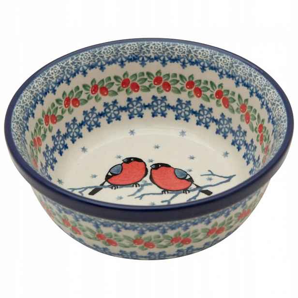 Miska na polévku do müsli 16 cm Umělecká keramika Bolesławiec dek U5179 Gile
