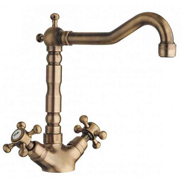 Sapho Reitano Rubinetteria Antea - Dřezová baterie, bronz 3126