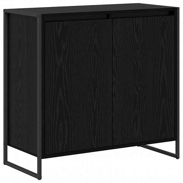 vidaXL Boční skříňka Černý dub 79 x 36 x 75 cm Kompozitní dřevo