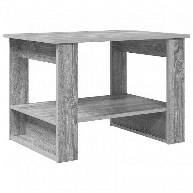 vidaXL Konferenční stolek Šedý Sonoma 72 x 50 x 50 cm Kompozitní dřevo