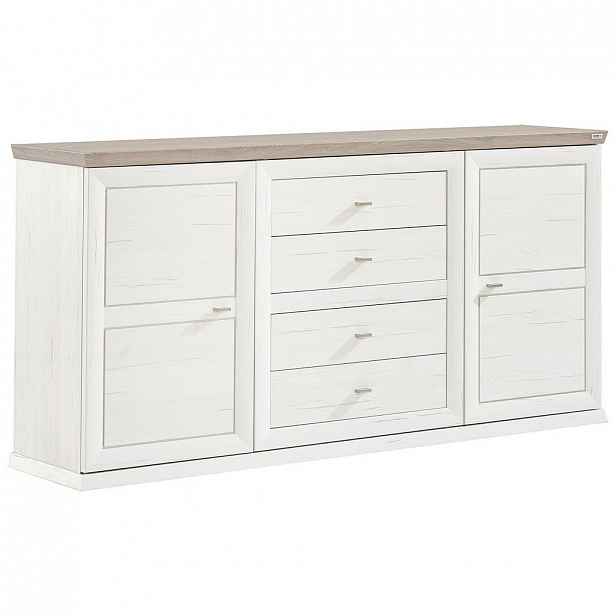 XXXLutz SIDEBOARD, šedá, bílá Hom`in - Sideboard - 000003000110