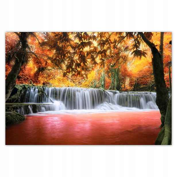 Fototapety flizelina 152x104 Oranžový vodopád