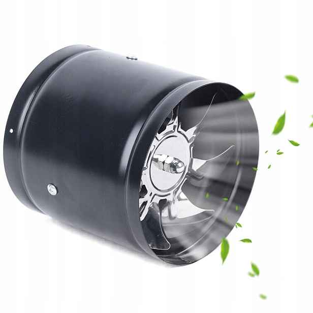Kanálový ventilátor 150Mm Kanálový ventilátor Odsávací ventilátor Výkonný Tichý