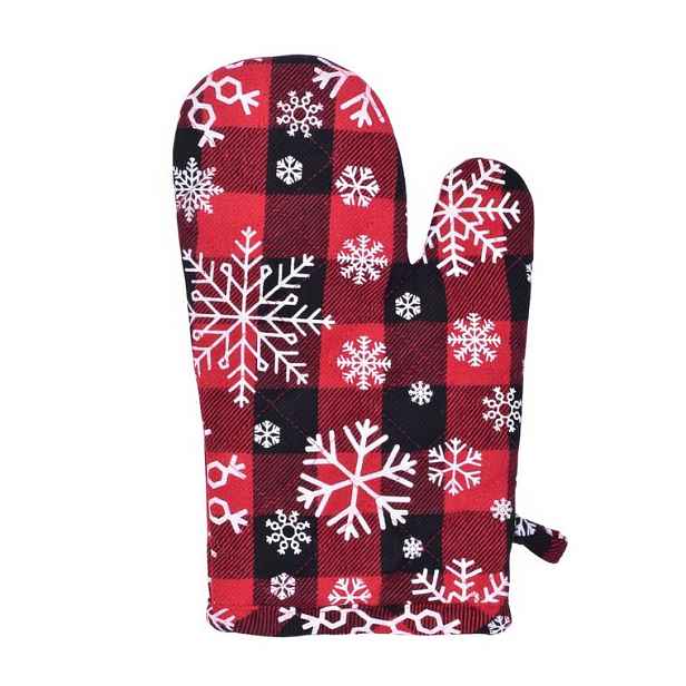 Kuchyňská chňapka SNOWFLAG červená