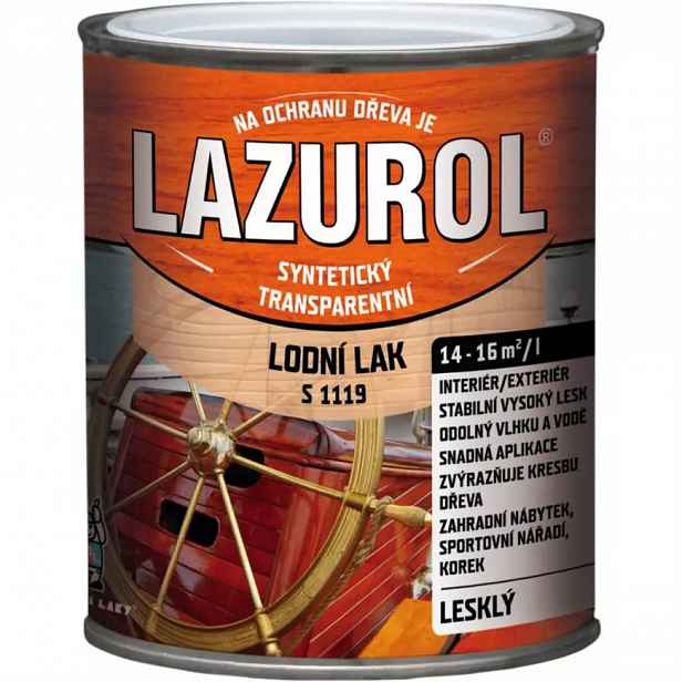 Lazurol lodní  lak 0,75l