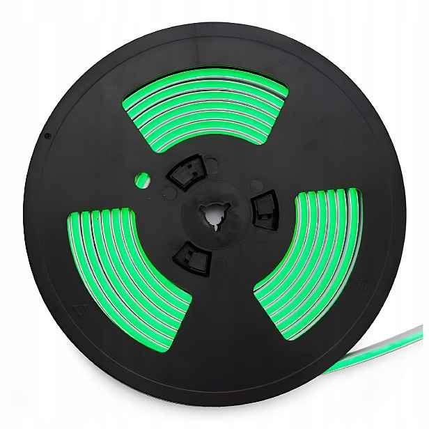 Neonová Led páska Flex 24V 5 m 54 W 126 LED/m Green 6x12 Zelená Premium