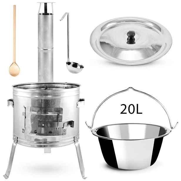 Perfect Home Kotlíková souprava PREMIUM EXTRA 20L, 5ks, Set-208