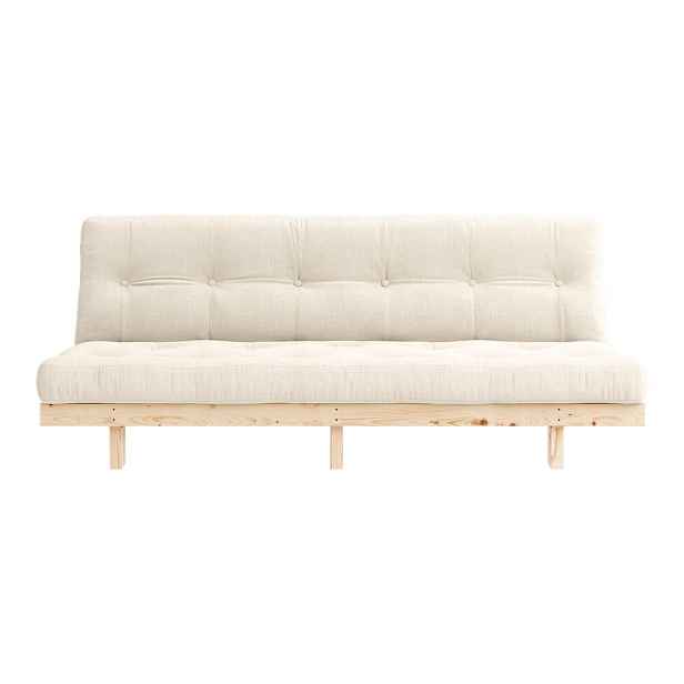 Šedobéžová lněná pohovka 200 cm Lean – Karup Design