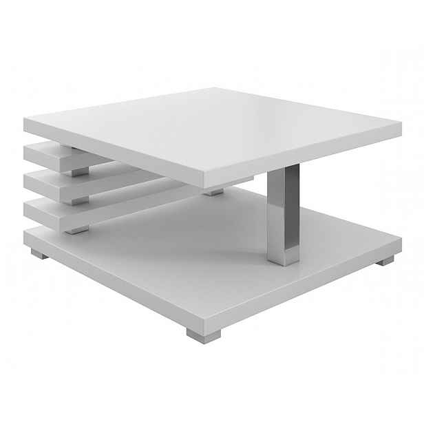 Konferenční stolek GLEN, bílá mat