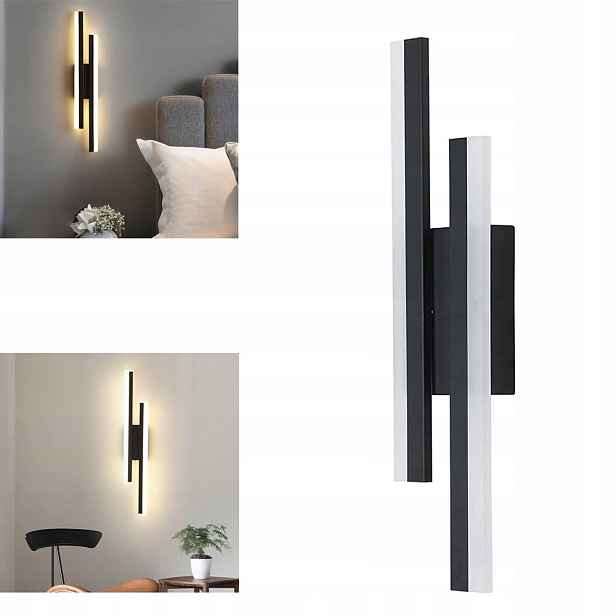 Moderní Nástěnné Svítidlo Led Lampa Loft 20W 3000K Do Obývacího Pokoje 65 cm