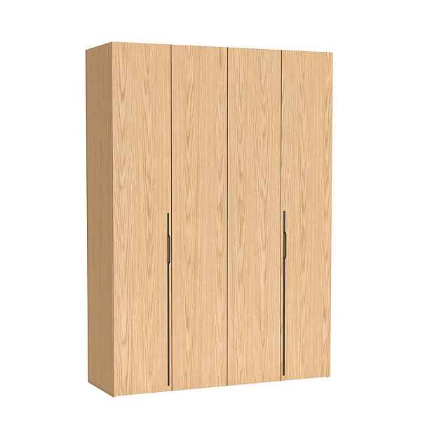 MASSENO ŠATNÍ SKŘÍŇ S OTOČNÝMI DVEŘMI ANCONA, 170/240/58 cm 4dveřová, dekor dub