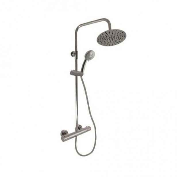 Sprchový systém RAV SLEZÁK metal grey kartáčovaná TRM82.5/5-01.4MGK