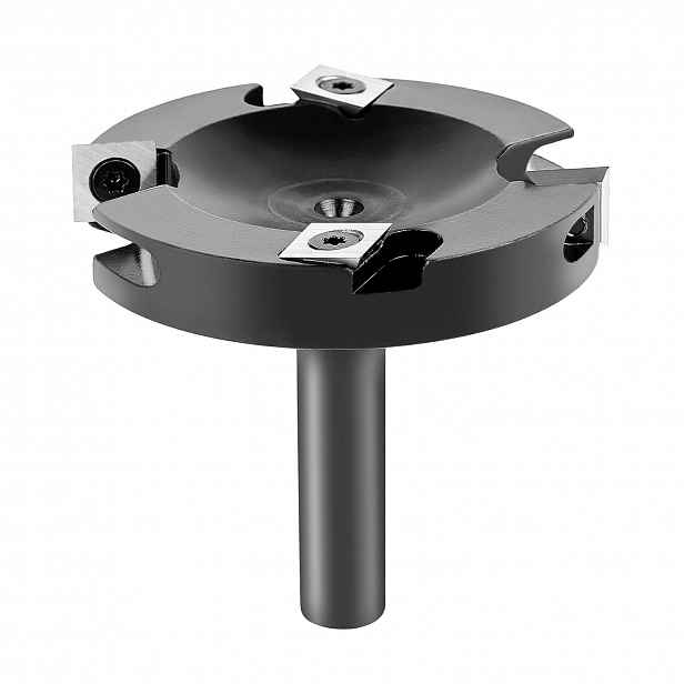 Čelní frézy na dřevo 12 mm Stopka 75 mm Cnc 2+2 čepele