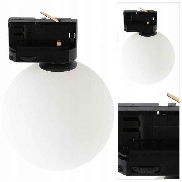Kolejová lampa Tracer černá industriální pohyblivá nad kancelář Tk Lighting