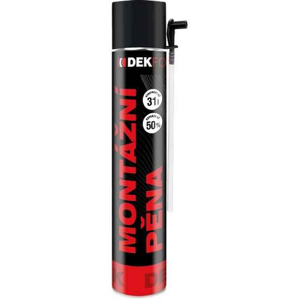Pěna montážní DEKFOAM trubičková 750 ml