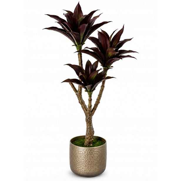 Umělá rostlina cordylina 85 cm pro dům, kancelář, galerii, recepci, halu