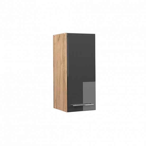Vicco VĚŠÁK NA STĚNU Fame-Line Antracitový vysoký lesk 30 cm