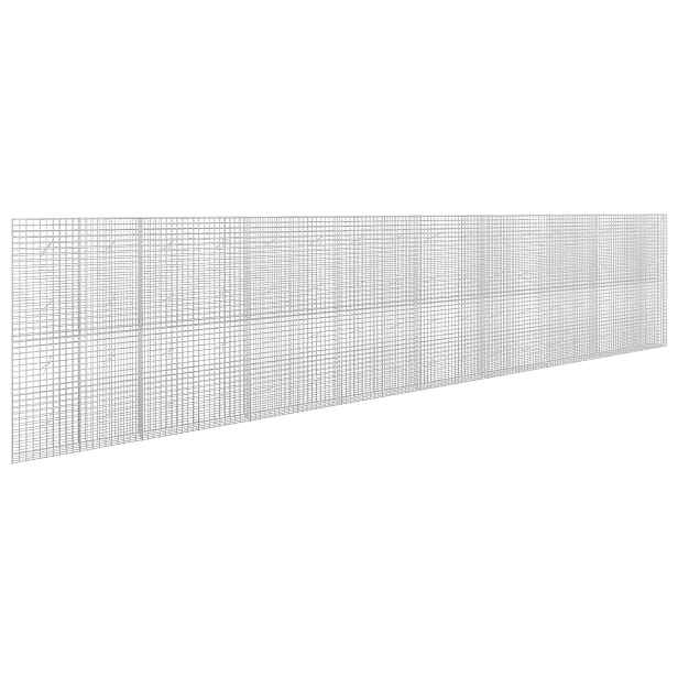 vidaXL Gabion s drátem 3,5 mm a síťkou 5x5 cm 850x20x200 cm
