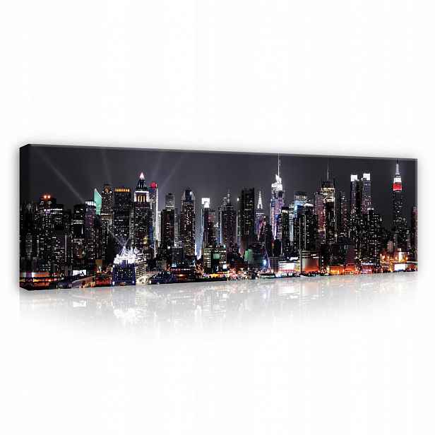 Wallarena OBRÁZKY Město New York Moderní obývací pokoj Ložnice 145x45