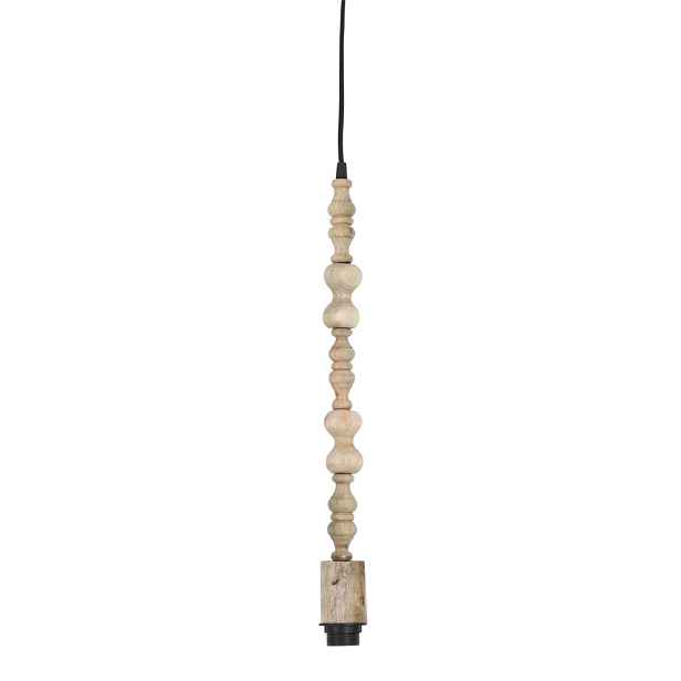Závěsné dřevěné světlo Silva  - Ø 5*53 cm Light & Living