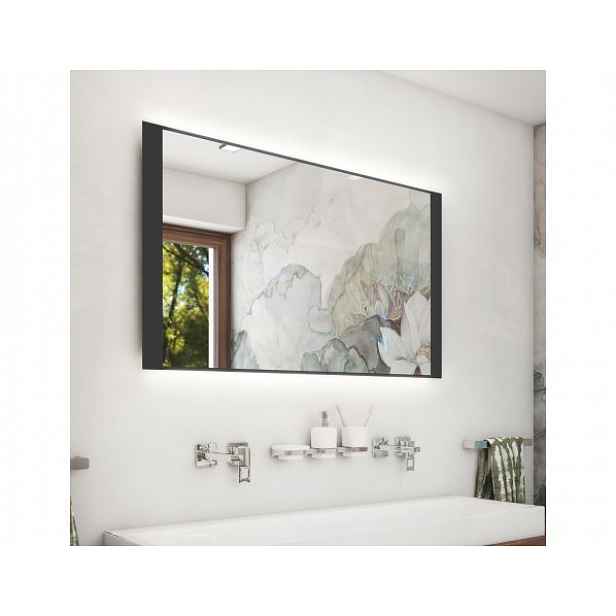 Černé LED zrcadlo ZPC41004-90 100x60 cm